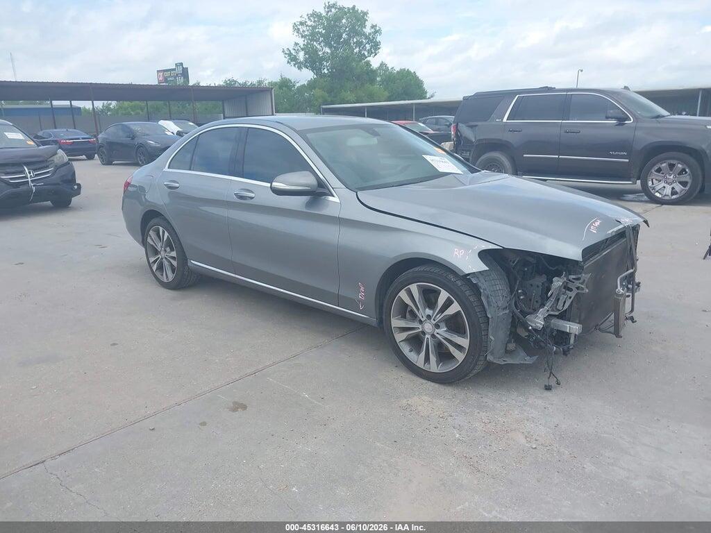 55SWF4KB0FU066149 2015 MERCEDES-BENZ C 300 photo no. 1