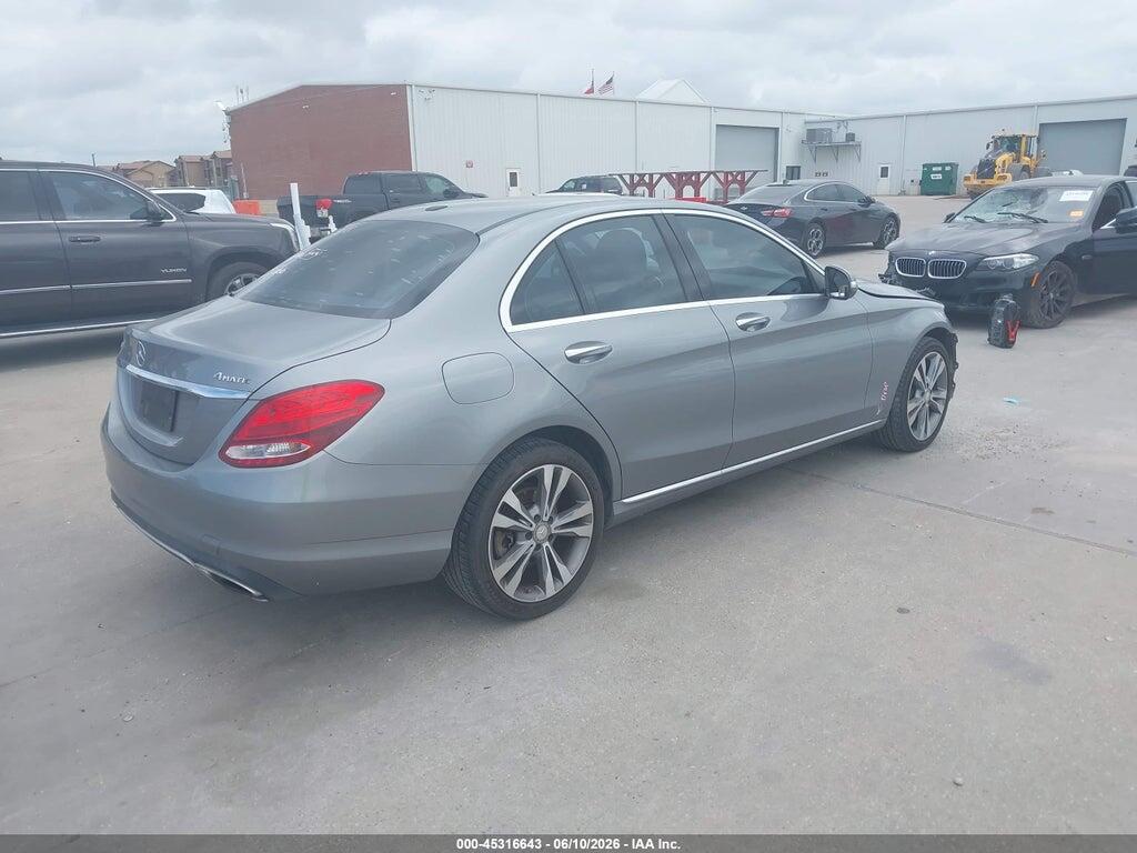 55SWF4KB0FU066149 2015 MERCEDES-BENZ C 300 photo no. 4