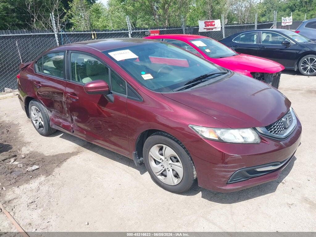 19XFB2F50FE011390 2015 HONDA CIVIC photo no. 1