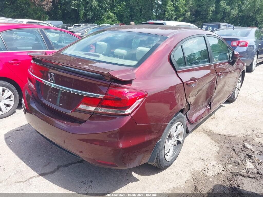19XFB2F50FE011390 2015 HONDA CIVIC photo no. 4
