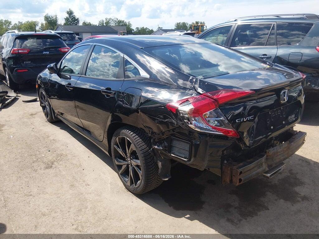 2HGFC2F84KH503198 2019 HONDA CIVIC photo no. 3