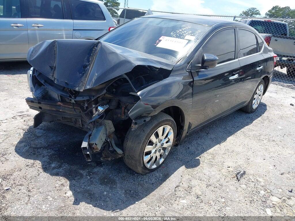 3N1AB7AP1FY252070 2015 NISSAN SENTRA photo no. 2