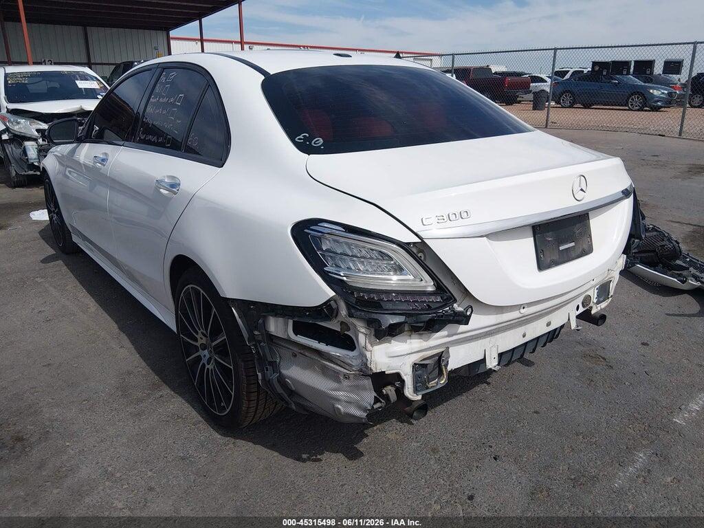 55SWF8DB4KU305460 2019 MERCEDES-BENZ C 300 photo no. 3