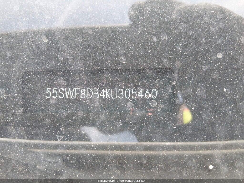 55SWF8DB4KU305460 2019 MERCEDES-BENZ C 300 photo no. 9
