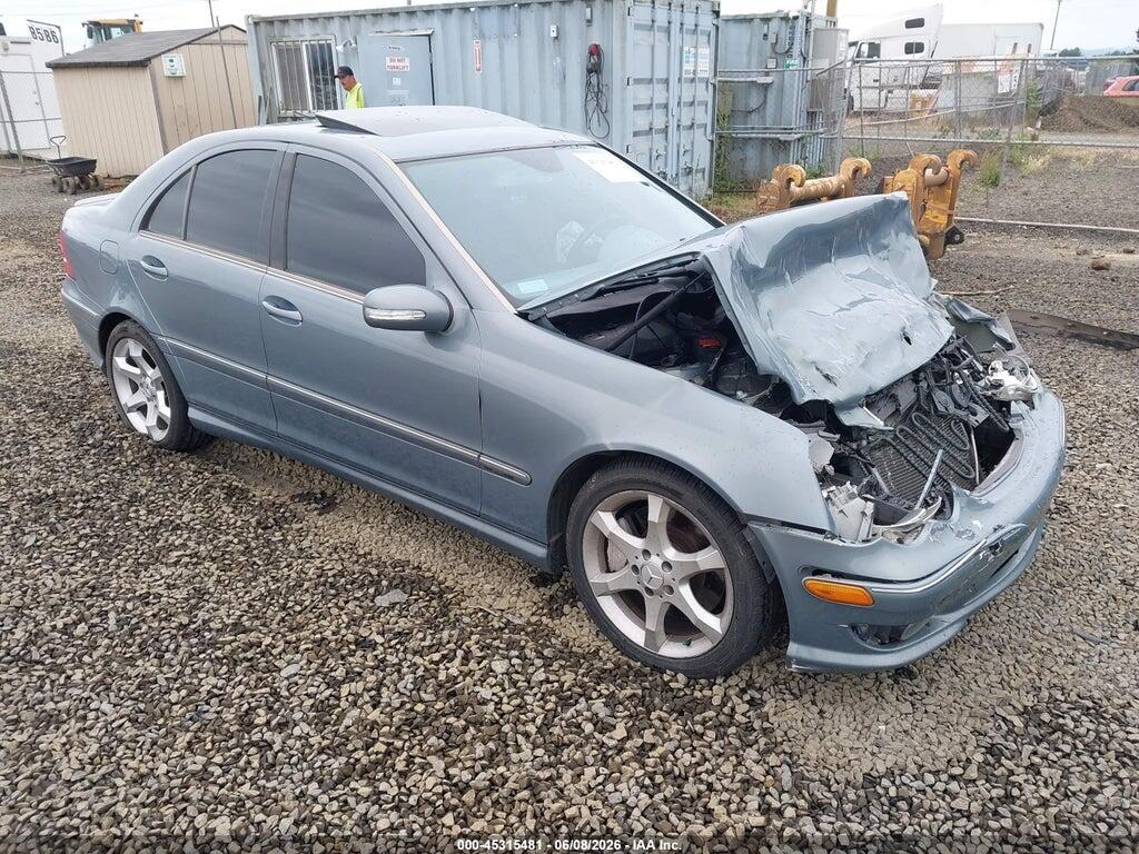 WDBRF52J57A925238 2007 MERCEDES-BENZ C 230 photo no. 1