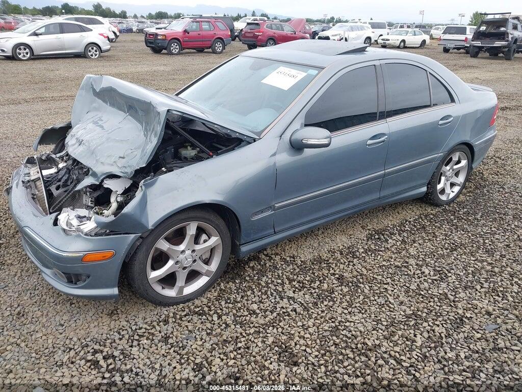 WDBRF52J57A925238 2007 MERCEDES-BENZ C 230 photo no. 2