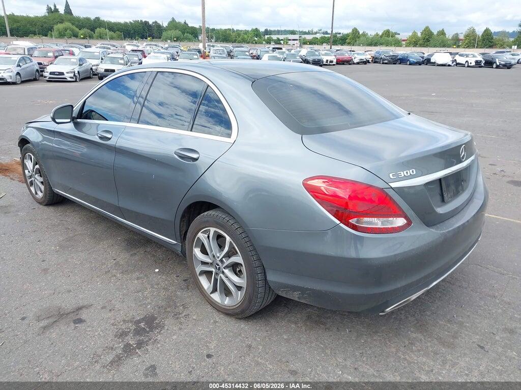 55SWF4KB7HU224506 2017 MERCEDES-BENZ C 300 photo no. 3