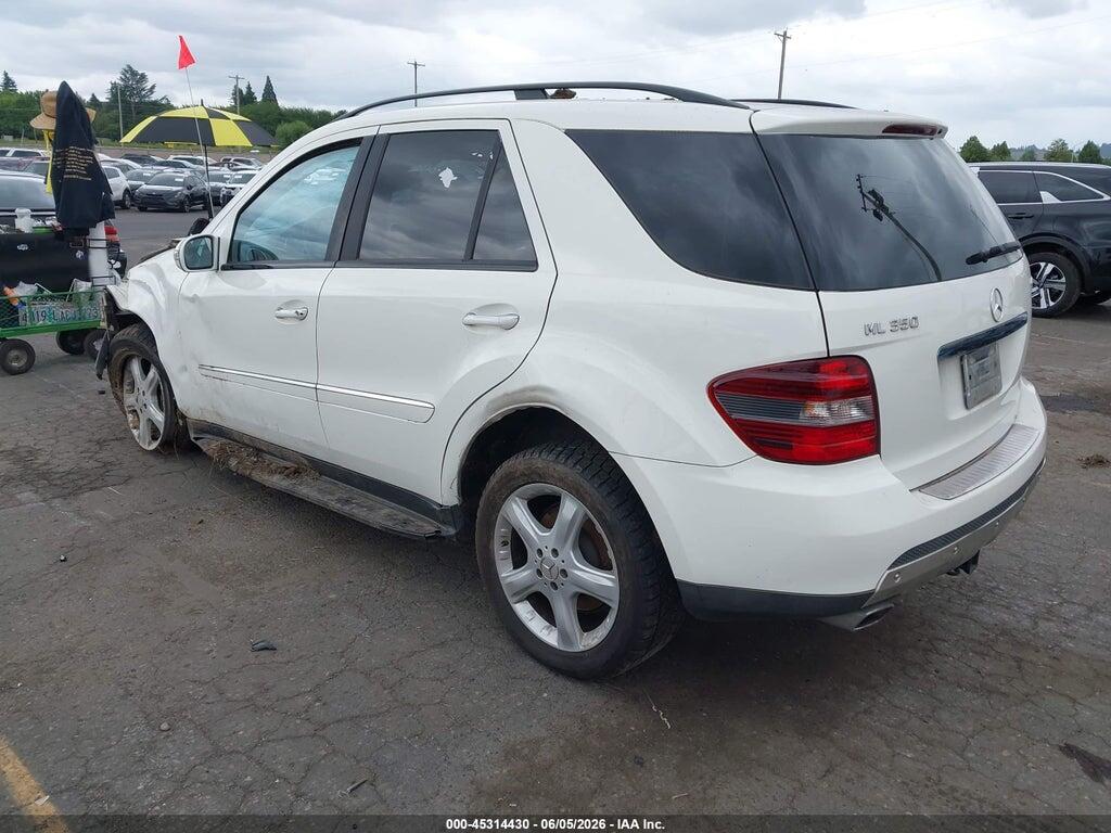 4JGBB86E47A292269 2007 MERCEDES-BENZ ML 350 photo no. 3