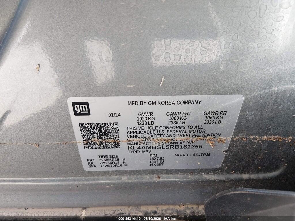KL4AMBSL5RB161256 2024 BUICK ENCORE GX photo no. 9