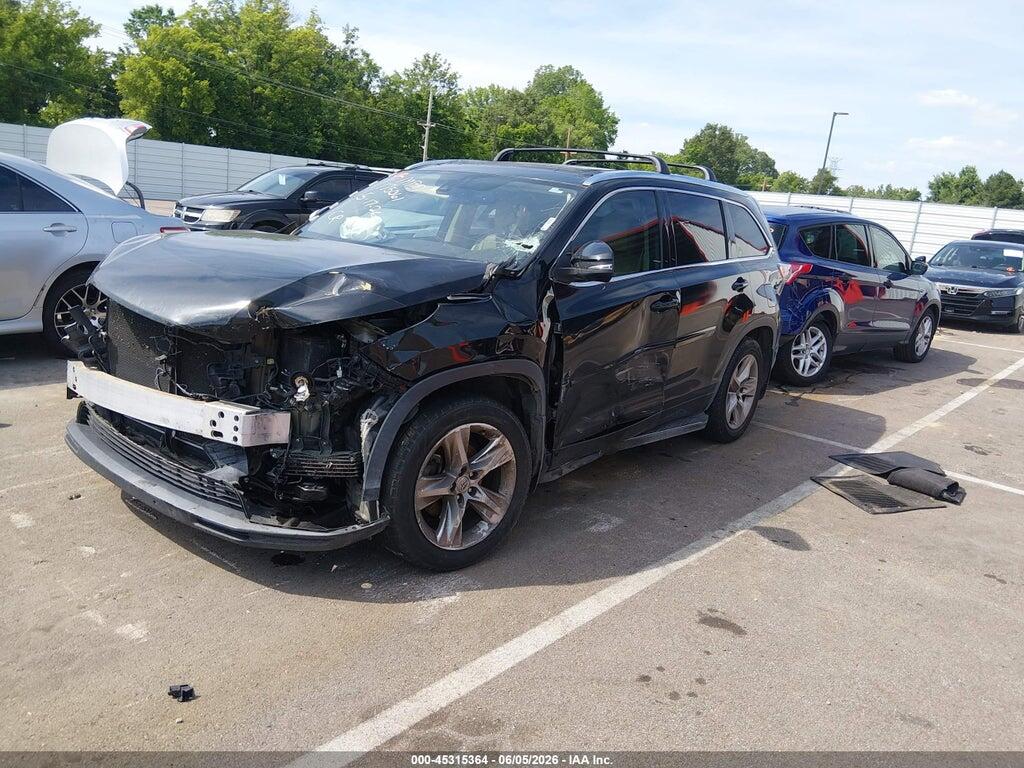 5TDDKRFH8FS157312 2015 TOYOTA HIGHLANDER photo no. 2