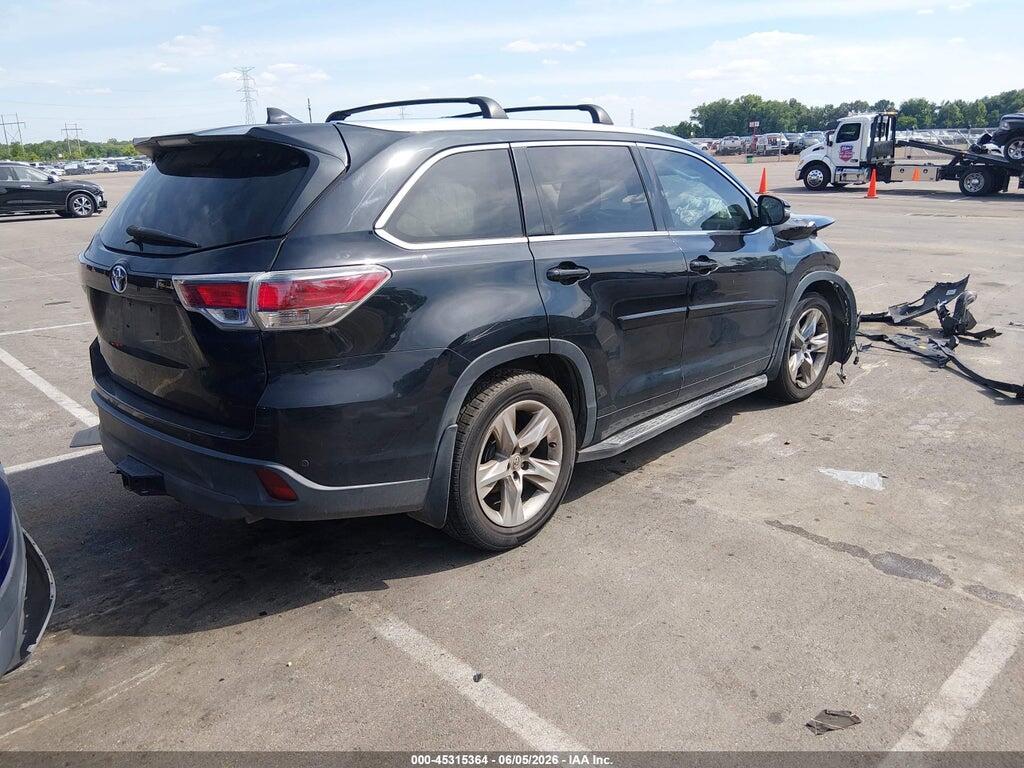 5TDDKRFH8FS157312 2015 TOYOTA HIGHLANDER photo no. 4
