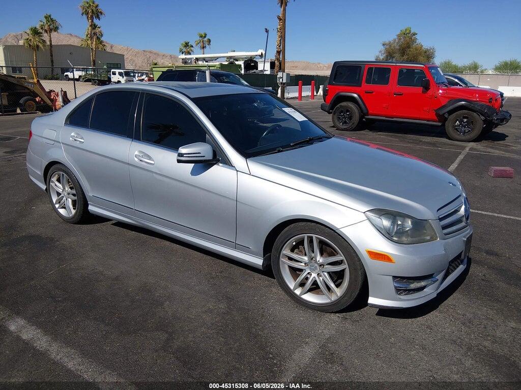 WDDGF4HBXDA779584 2013 MERCEDES-BENZ C 250 photo no. 1