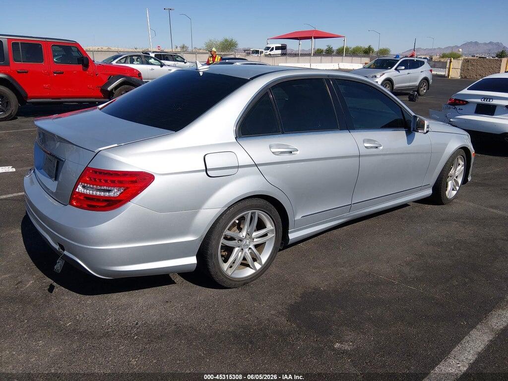 WDDGF4HBXDA779584 2013 MERCEDES-BENZ C 250 photo no. 4