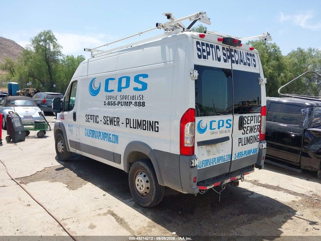 3C6TRVCGXEE104686 2014 RAM PROMASTER 2500 photo no. 3