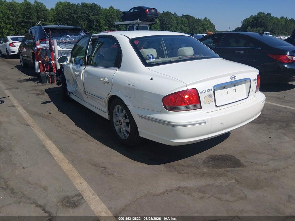 KMHWF35H65A128748 2005 HYUNDAI SONATA photo no. 3