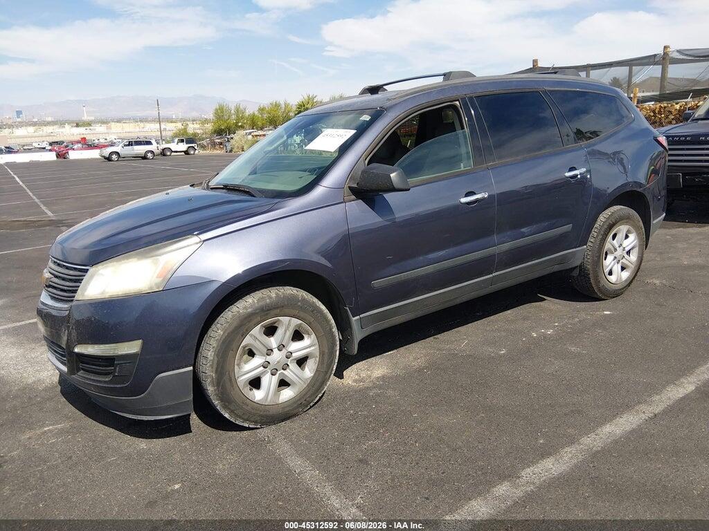 1GNKRFED0EJ139051 2014 CHEVROLET TRAVERSE photo no. 2