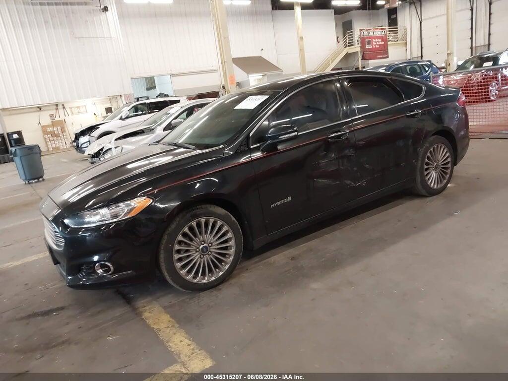 3FA6P0RU5ER136858 2014 FORD FUSION HYBRID photo no. 2