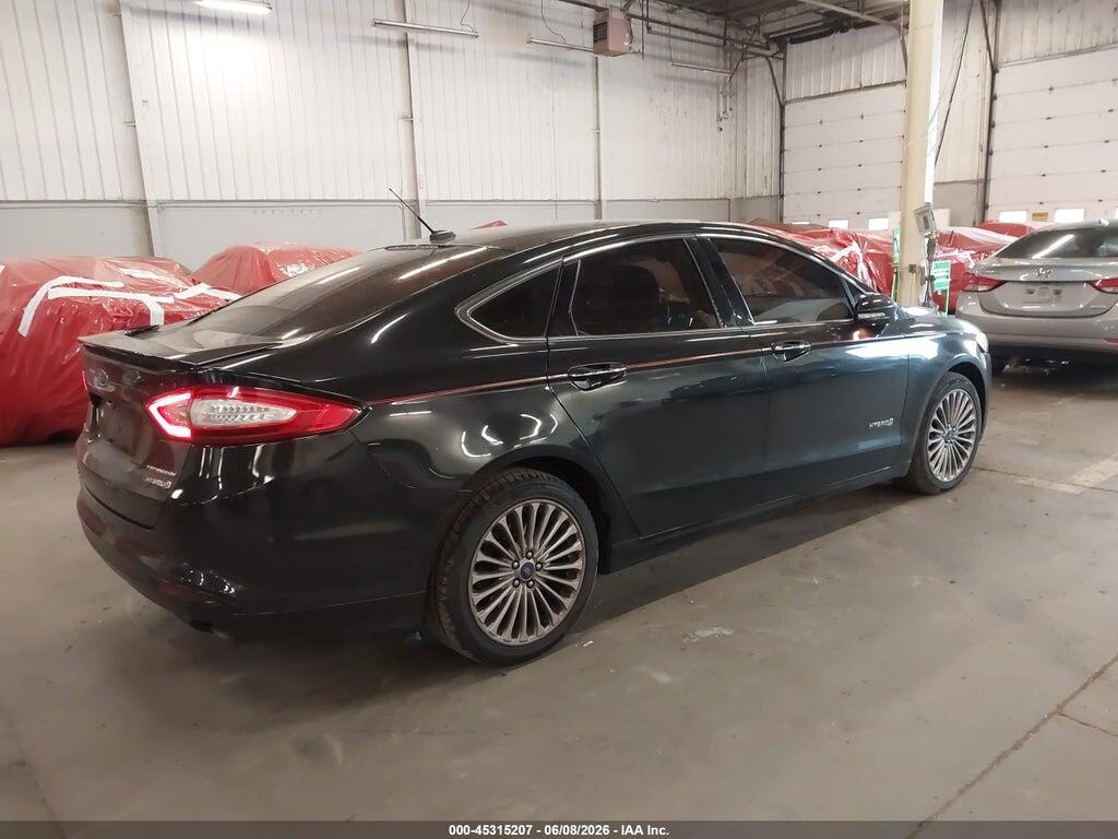 3FA6P0RU5ER136858 2014 FORD FUSION HYBRID photo no. 4