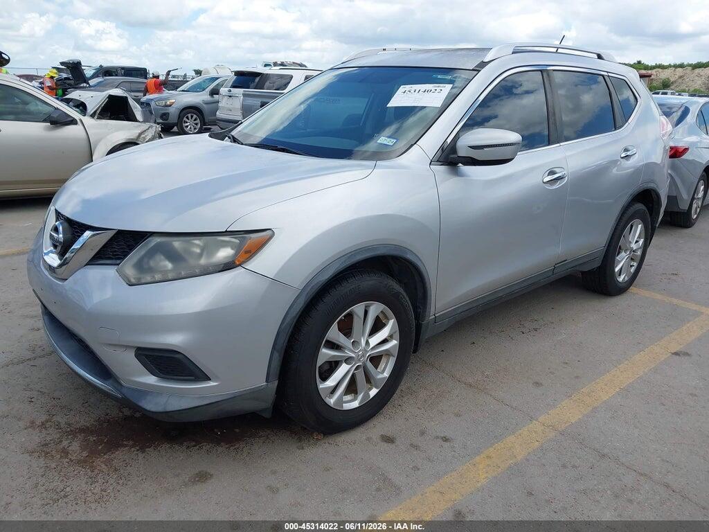 KNMAT2MT0GP666627 2016 NISSAN ROGUE photo no. 2