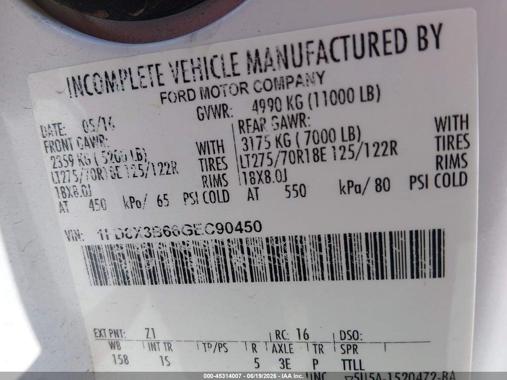 1FD8X3B66GEC90450 2016 FORD F-350 photo no. 8