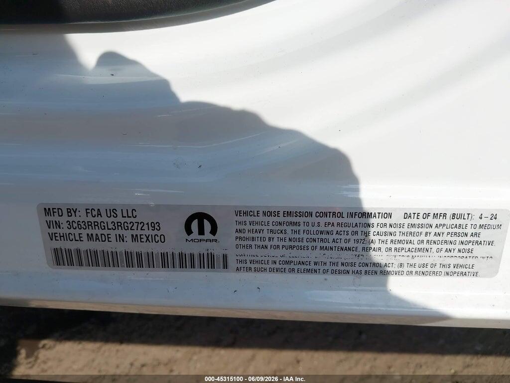 3C63RRGL3RG272193 2024 RAM 3500 photo no. 8