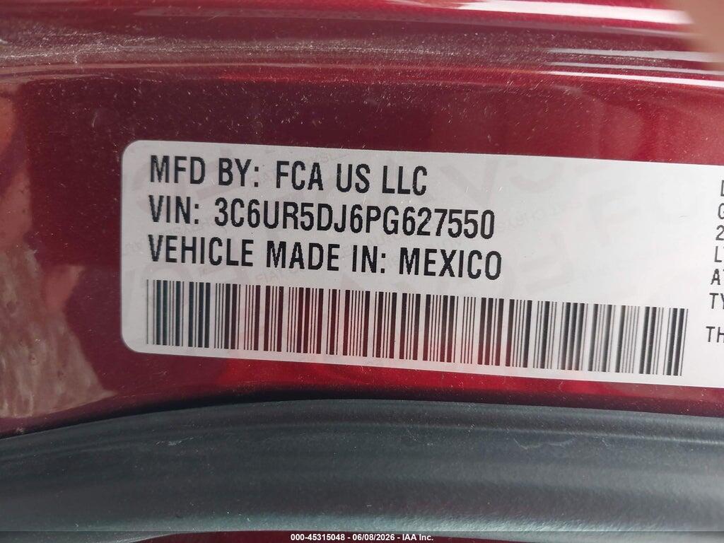 3C6UR5DJ6PG627550 2023 RAM 2500 photo no. 9