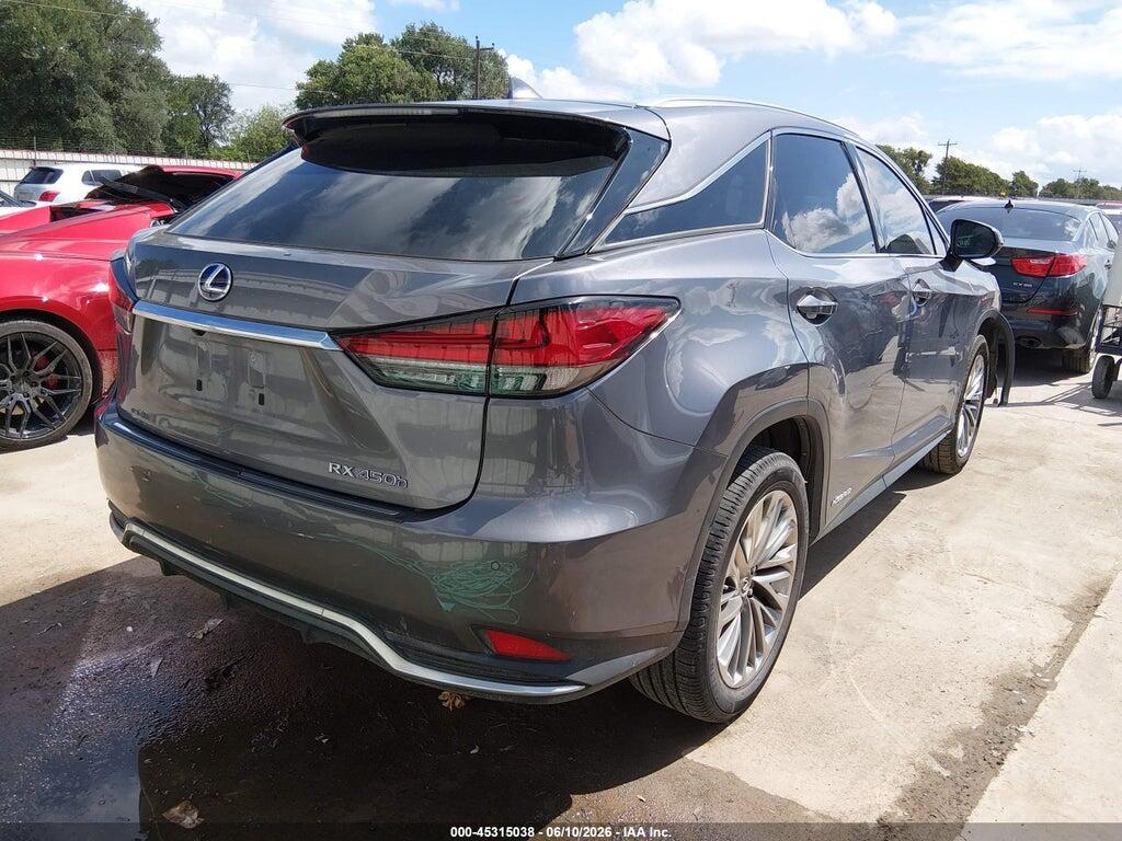 2T2JGMDA1MC069152 2021 LEXUS RX 450H photo no. 4