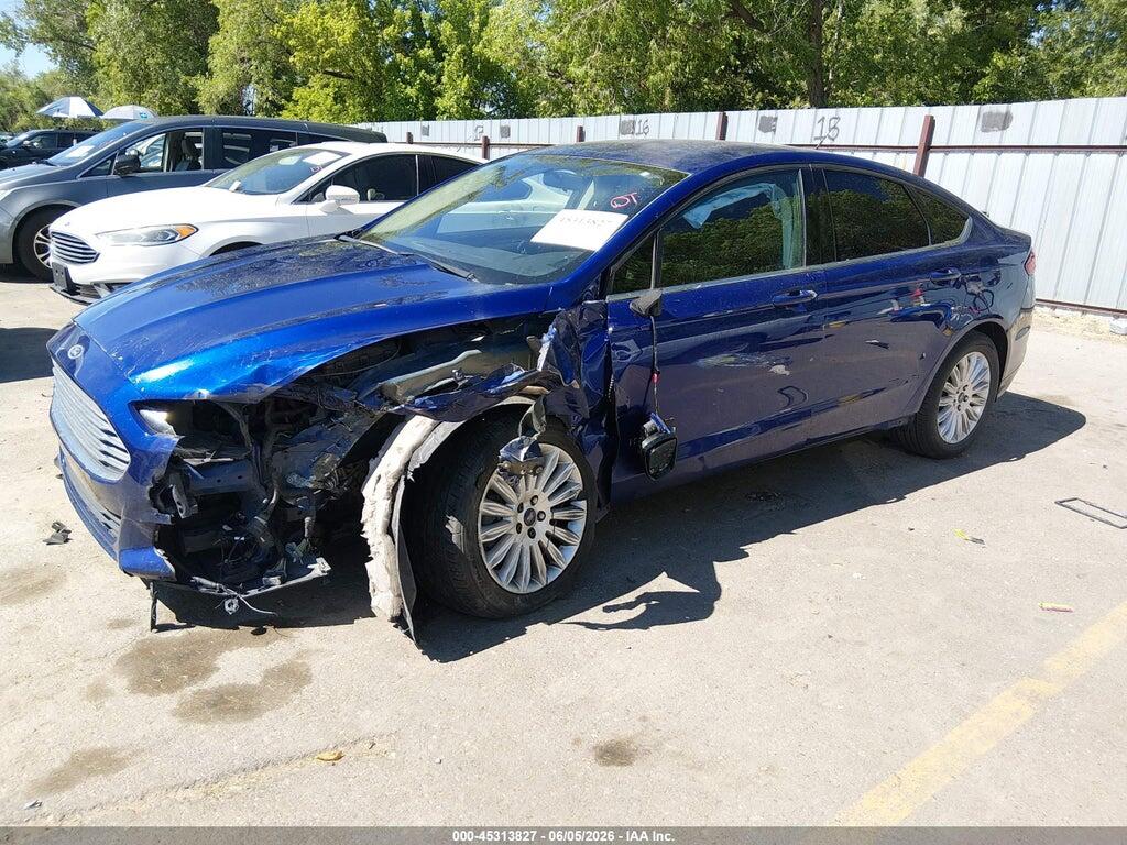 3FA6P0LU2DR350181 2013 FORD FUSION HYBRID photo no. 2