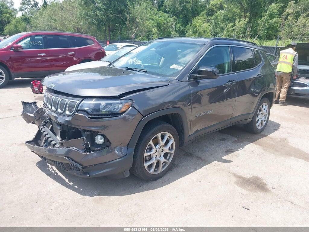 3C4NJDFB6NT204055 2022 JEEP COMPASS photo no. 2