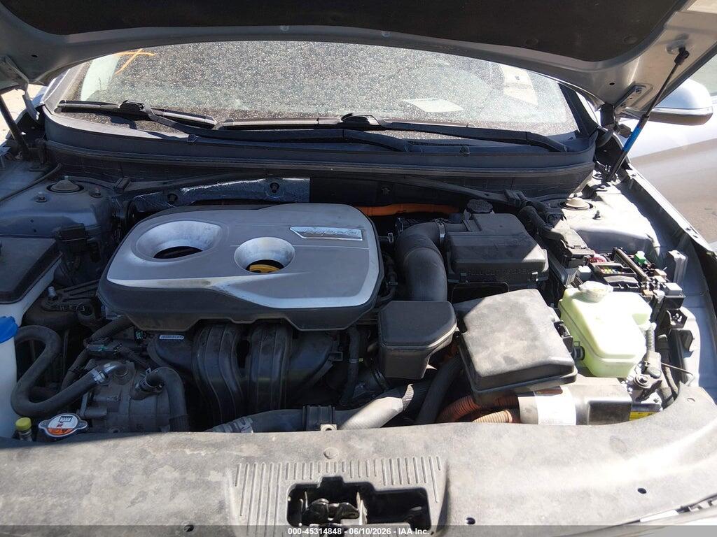 KMHE24L17HA046700 2017 HYUNDAI SONATA HYBRID photo no. 10