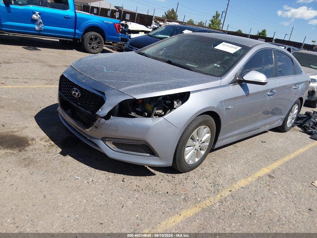 KMHE24L17HA046700 2017 HYUNDAI SONATA HYBRID photo no. 2