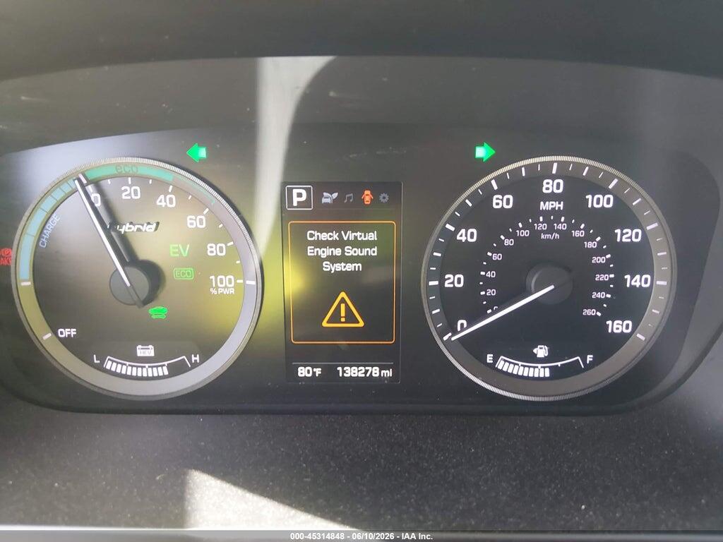 KMHE24L17HA046700 2017 HYUNDAI SONATA HYBRID photo no. 7