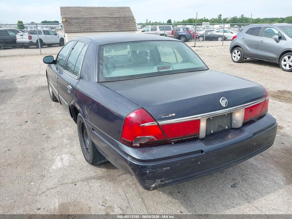 2MEFM75W7XX659739 1999 MERCURY GRAND MARQUIS photo no. 3