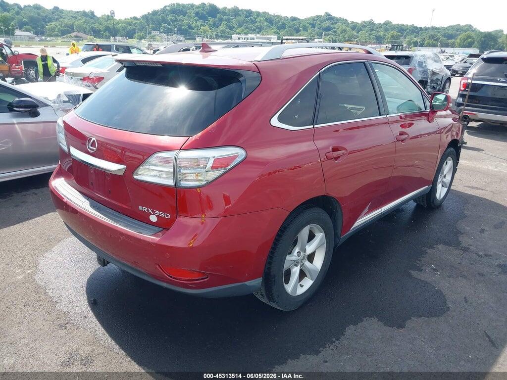 2T2BK1BAXBC108726 2011 LEXUS RX 350 photo no. 4