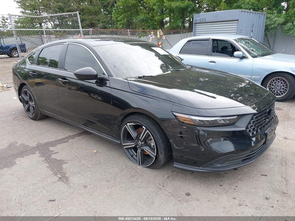 1HGCY2F51PA067295 2023 HONDA ACCORD HYBRID photo no. 1