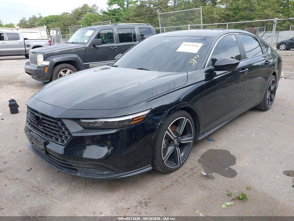1HGCY2F51PA067295 2023 HONDA ACCORD HYBRID photo no. 2