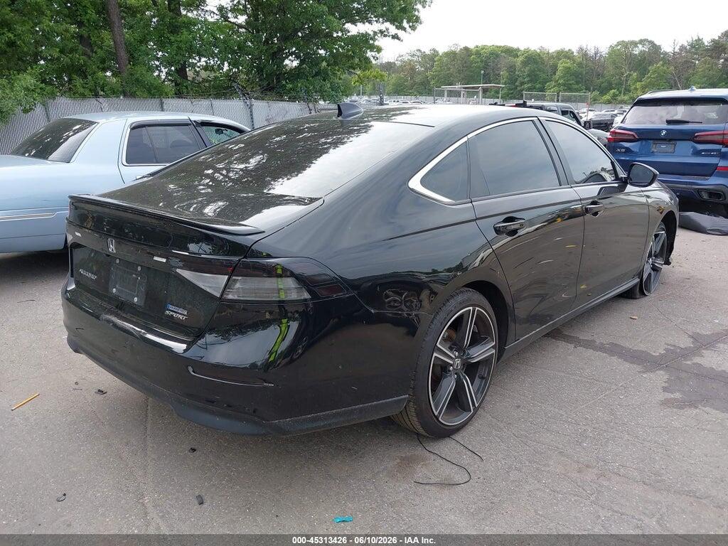 1HGCY2F51PA067295 2023 HONDA ACCORD HYBRID photo no. 4