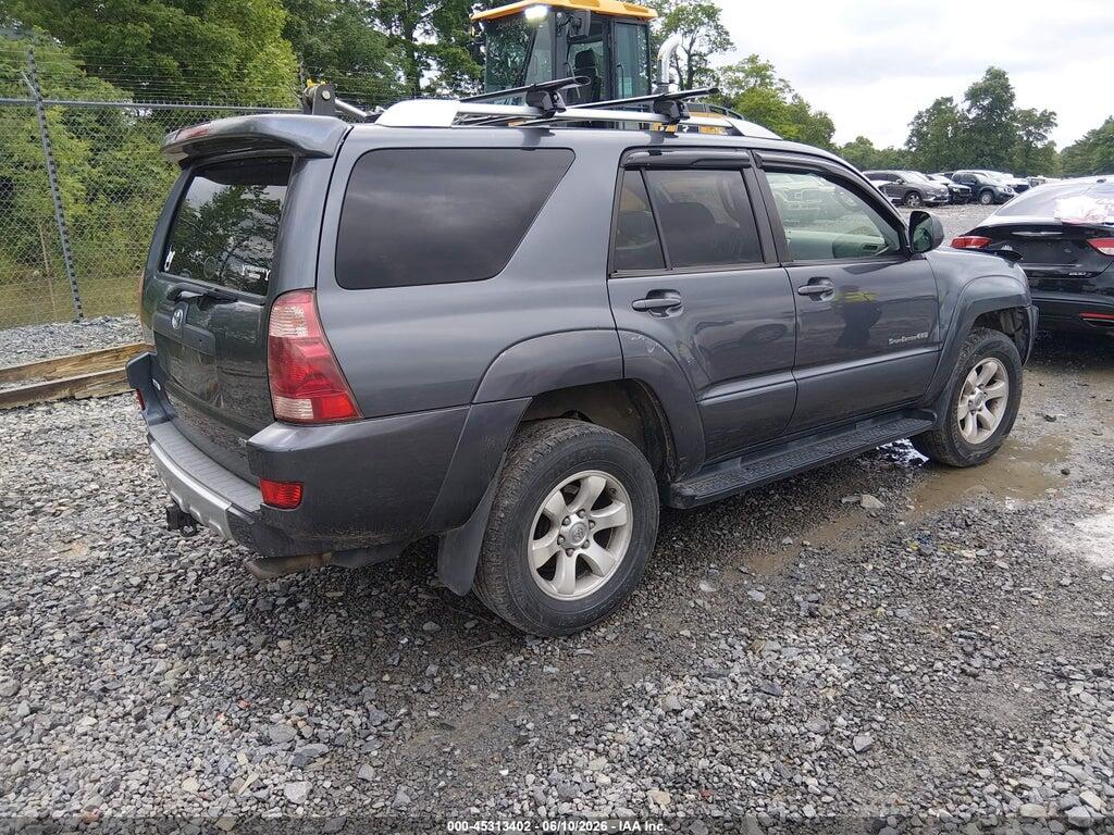JTEBU14R848022732 2004 TOYOTA 4RUNNER photo no. 4