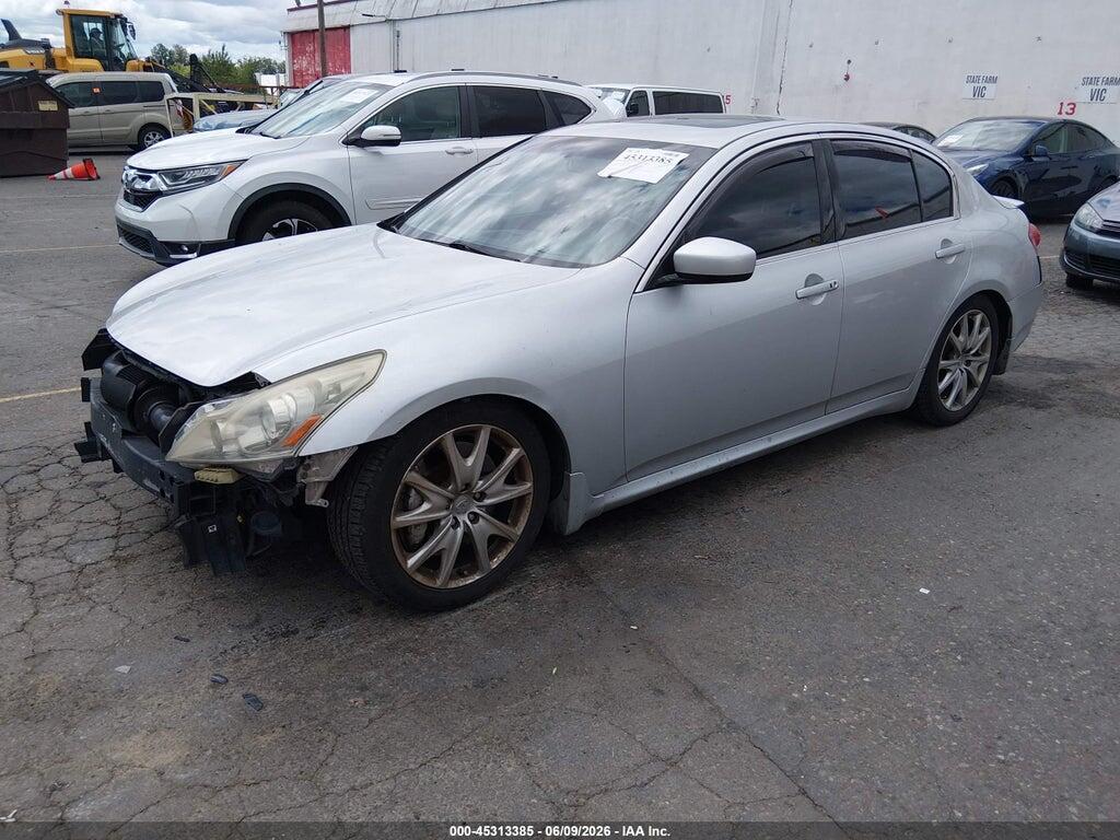 JN1CV6AR3AM452536 2010 INFINITI G37X photo no. 2