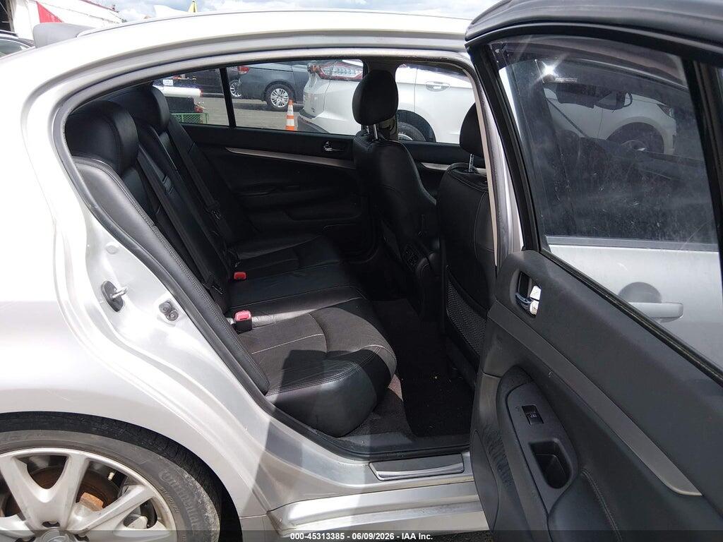 JN1CV6AR3AM452536 2010 INFINITI G37X photo no. 8
