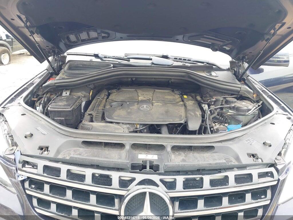 4JGDA5HBXCA024477 2012 MERCEDES-BENZ ML 350 photo no. 10