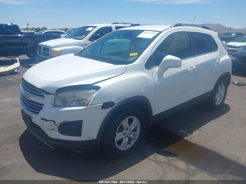 KL7CJPSB1GB569842 2016 CHEVROLET TRAX photo no. 2