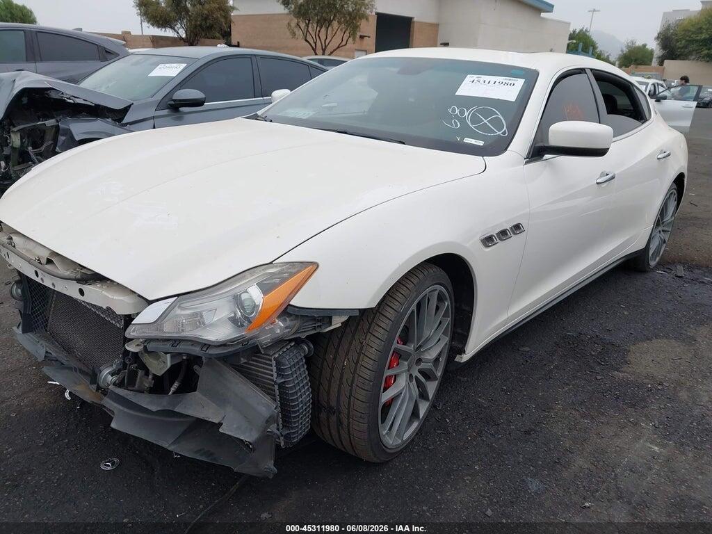ZAM56PPAXE1074972 2014 MASERATI QUATTROPORTE photo no. 2
