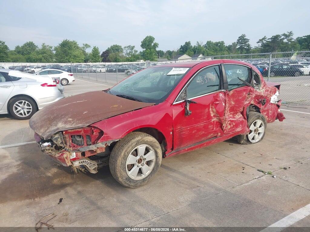 2G1WT55N989186019 2008 CHEVROLET IMPALA photo no. 2