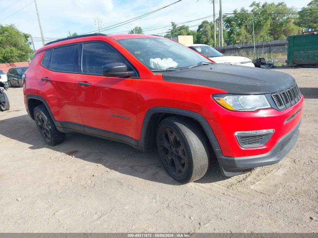 3C4NJCAB3JT133635 2018 JEEP COMPASS photo no. 1