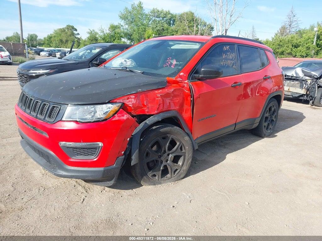 3C4NJCAB3JT133635 2018 JEEP COMPASS photo no. 2