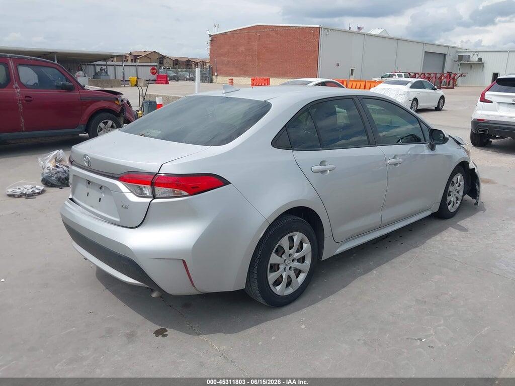 JTDEPMAE4MJ155072 2021 TOYOTA COROLLA photo no. 4