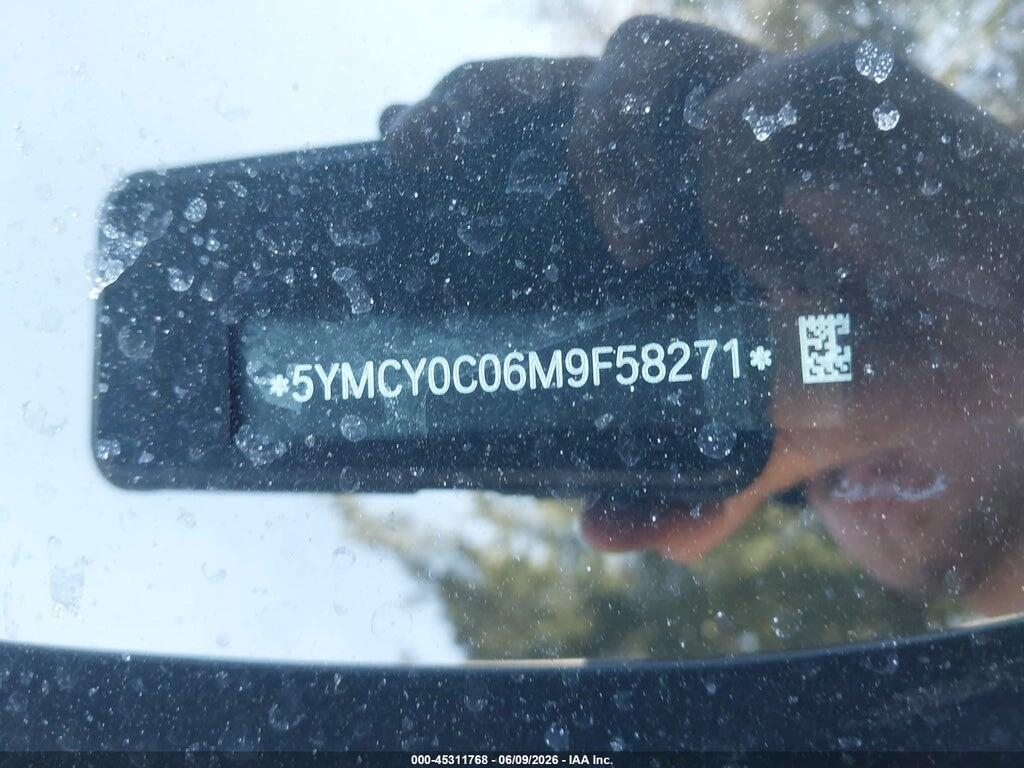 5YMCY0C06M9F58271 2021 BMW X6 M photo no. 9