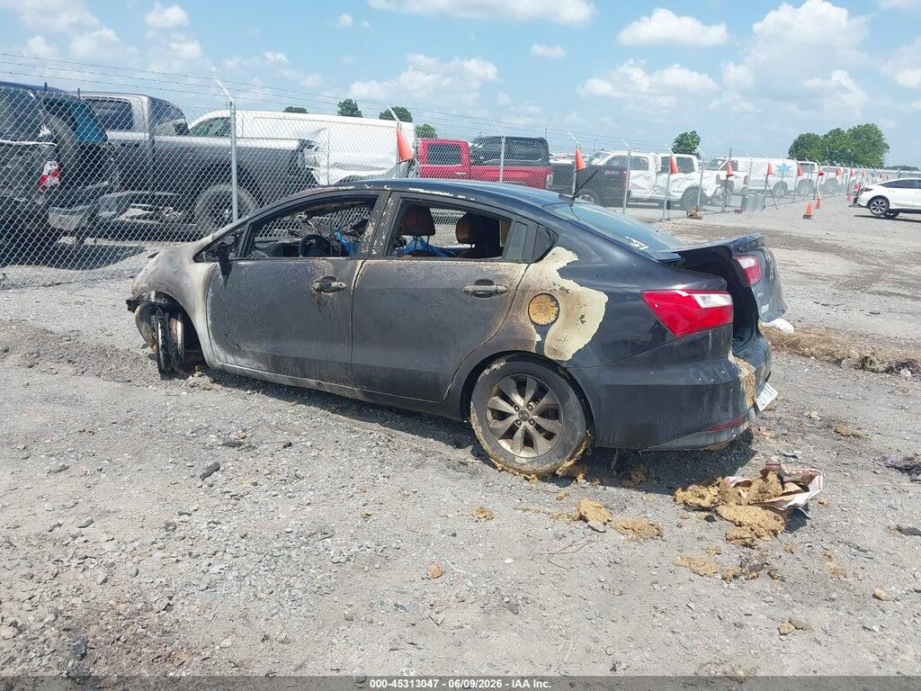 KNADN4A34G6626660 2016 KIA RIO photo no. 3