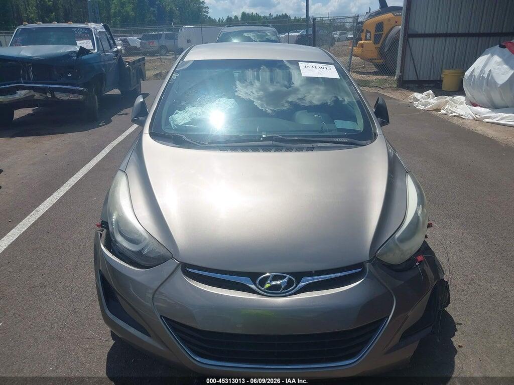 5NPDH4AE7EH538295 2014 HYUNDAI ELANTRA photo no. 12
